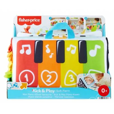 Fisher price miękkie pianinko światło i muzyka