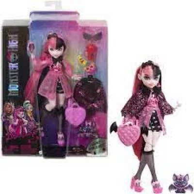 MONSTER HIGH Draculaura lalka HHK51 