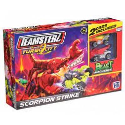 Teamsterz Beast Machines tor Atak skorpiona i 2 autka