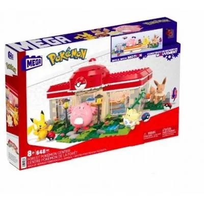 Mega Bloks Zestaw konstrukcyjny Pokemon Leśne centrum