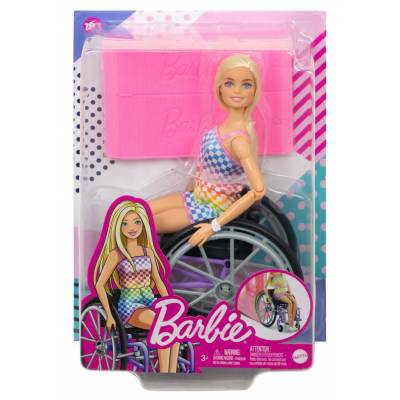Barbie lalka na wózku inwalidzkim