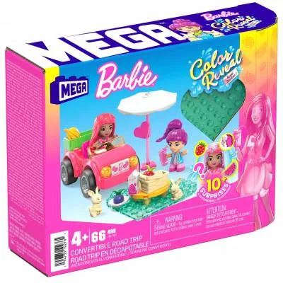 Mega bloks Barbie cabriolet 