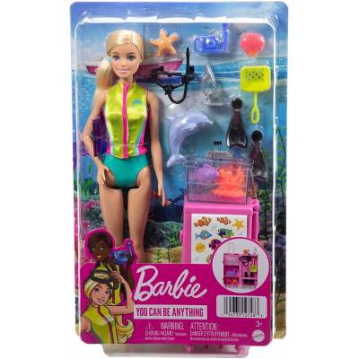 Barbie Lalka Kariera Biolożka morska