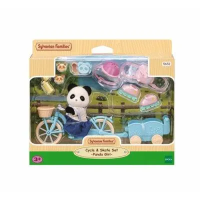 SYLVANIAN Wycieczka rowerowa misia Pandy 05652