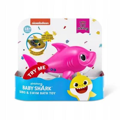 ZURU Sharks Zabawka do kąpieli Baby Shark Pink