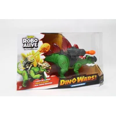 Figurka DINOZAUR Zuru Robo Alive Dino Wars Stegosaurus