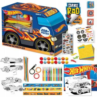 Zestaw kreatywny Bladez Toyz Hot Wheels Bumper 250 elementów