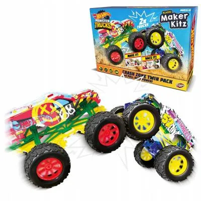 Hot Wheels Monster Truck Maker Kitz 2 szt.