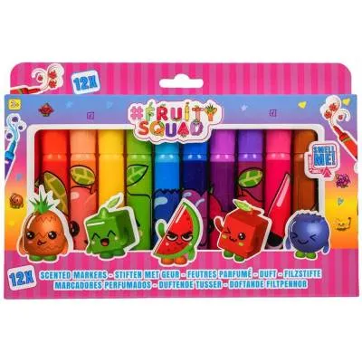 FRUITYSQUAD pachnšce pisaki 12szt FS60353 03535