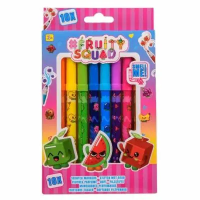 FRUITYSQUAD pachnące pisaki 10szt FS60351 03511