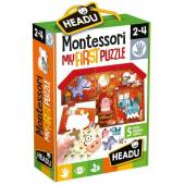 HEADU Montessori Moje Pierwsze Puzzle Farma