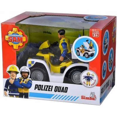 Simba Quad Policyjny z Figurką Malcolm