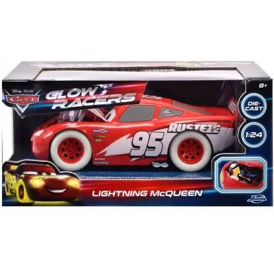 JADA TOYS Samochód Disney Pixar Cars Lightning McQueen Glow