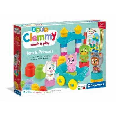 CLE BABY Clemmy zestaw księżniczki klocki