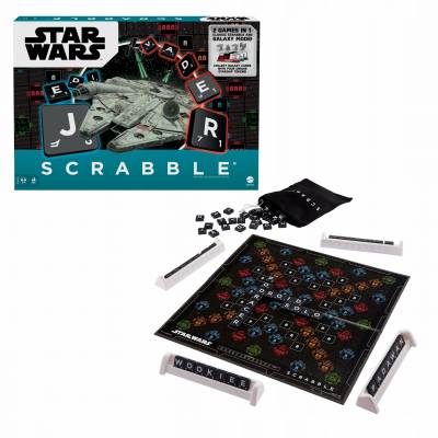 Gra planszowa Mattel Scrabble STAR WARS
