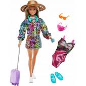 Barbie Wakacyjna zabawa Lalka i akcesoria