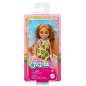 Barbie Chelsea Lalka Sukienka w serca HNY57