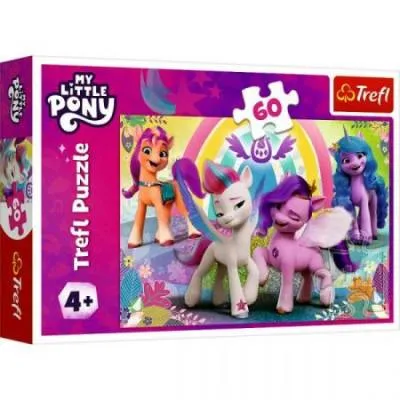 Puzzle Trefl My Little Pony W świecie przyjaźni 60 el.