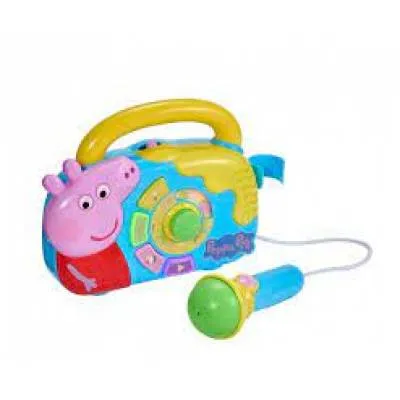 Boombox Świnka Peppa karaoke światło dźwięk 1684914