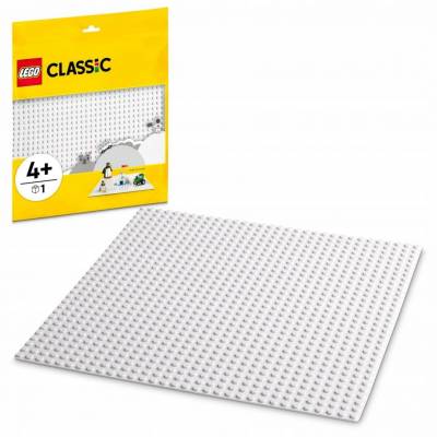 Biała płytka konstrukcyjna LEGO Classic 11026
