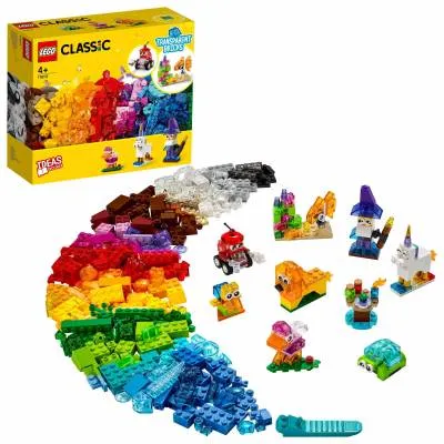 LEGO Classic 11013 Kreatywne przezroczyste klocki