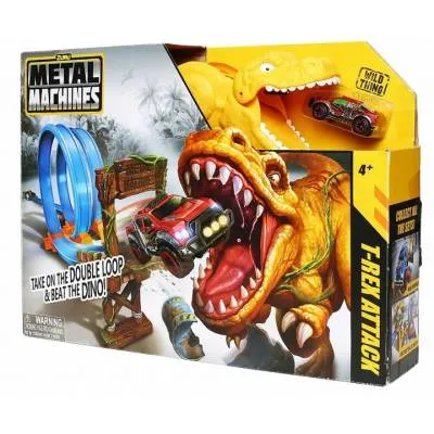 Zuru metal machines zestaw atak t-rexa