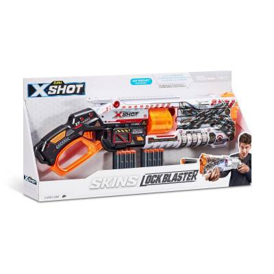Zuru x-shot skins lock blaster gun 8 strz