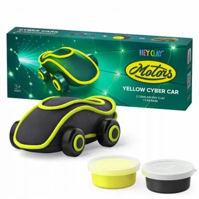 Tm Toys hey clay masa plastyczna cyber auto żółte