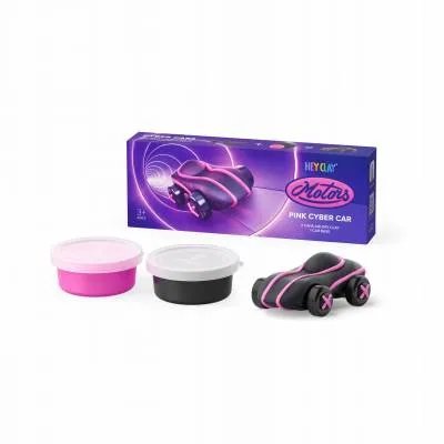 Tm Toys hey clay masa plastyczna Cyber auto różowe