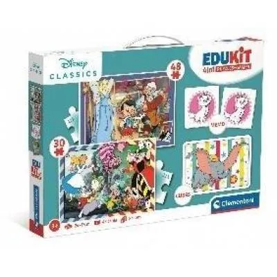 Clementoni Edukit 4w1 Disney Classic 