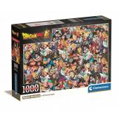 Clementoni puzzle 1000 el compact anime dragonball 