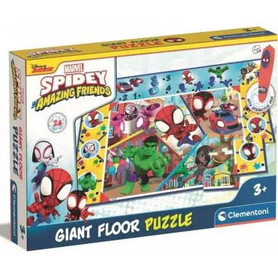 Clementoni puzzle podłogowe giant 24 el spidey