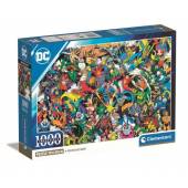 Clementoni puzzle 1000 el compact dc comics justice league