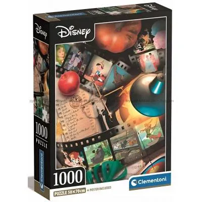 Clementoni puzzle 1000 el compact disney classic move