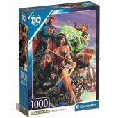 Clementoni puzzle 1000 compact dc comics justice league