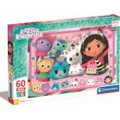 Clementoni puzzle 60 el maxi super kolor gabbys Dollh