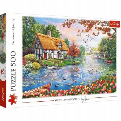 Trefl puzzle 500 el cicha przystań