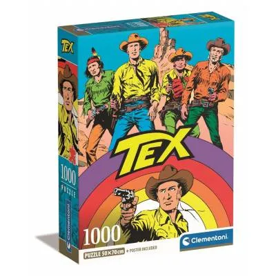 Clementoni puzzle 1000 el compact tex