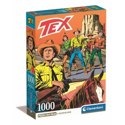 Clementoni puzzle 1000 el compact tex