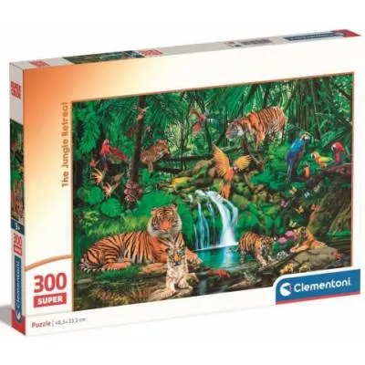 Clementoni puzzle 300 el super the jungle retreat