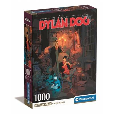 Clementoni puzzle 1000 el compact dylan Dog 