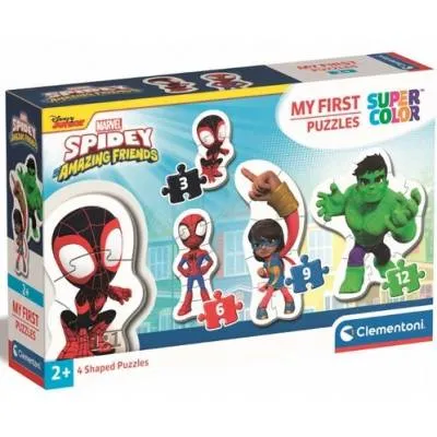 Clementoni moje pierwsze puzzle Spidey Friends 12 el