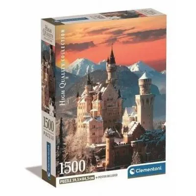 Clementoni puzzle 1500 el compact neuschwanstein