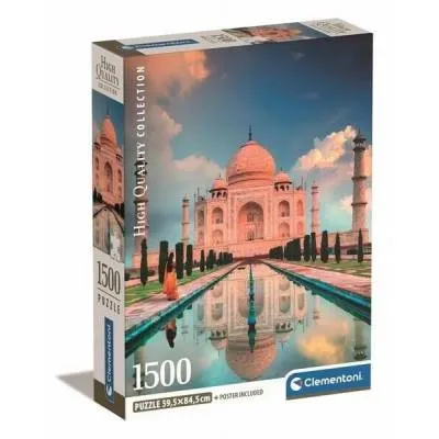 Clementoni puzzle 1500 el compact taj mahal