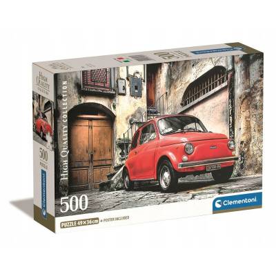 Clementoni puzzle 500 el compact cinquecento