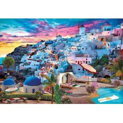 Clementoni puzzle 500 el compact greece view