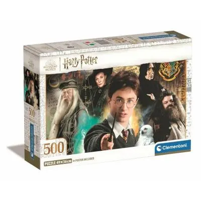 Clementoni puzzle 500 el compact harry potter