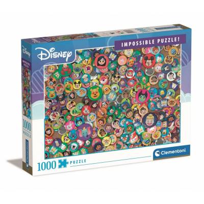 Clementoni puzzle 1000 el disney impossible