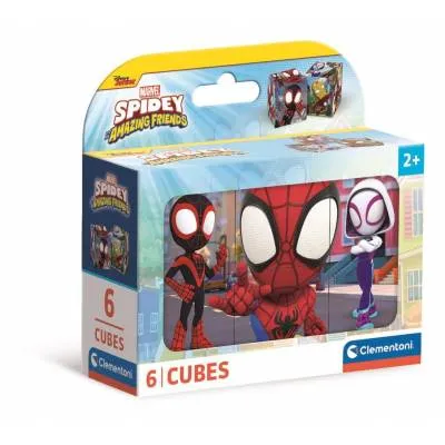 Clementoni cubi klocki spidey his amazing friends 6el