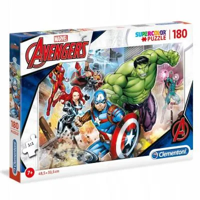 Clementoni puzzle 180 el super kolor avengers